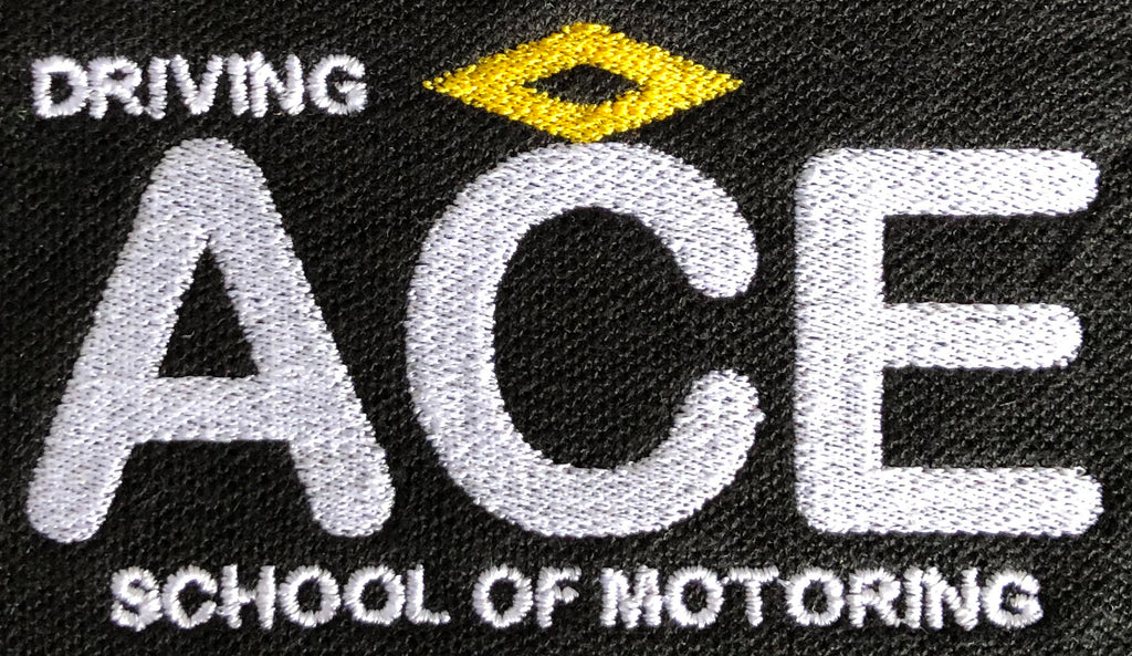 Embroidery Showcase: ACE Driving School – Speak's Workwear